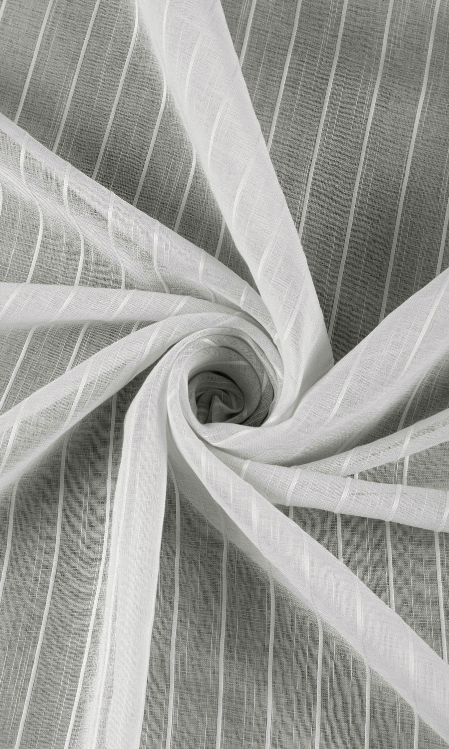 Striped Sheer Roman Shades (Grey) Extra Long Short Wide