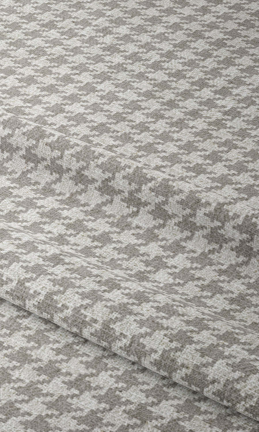 Houndstooth Print Roman Shades (Grey/ White) for Living, Bedroom, Kitchen, Bathroom