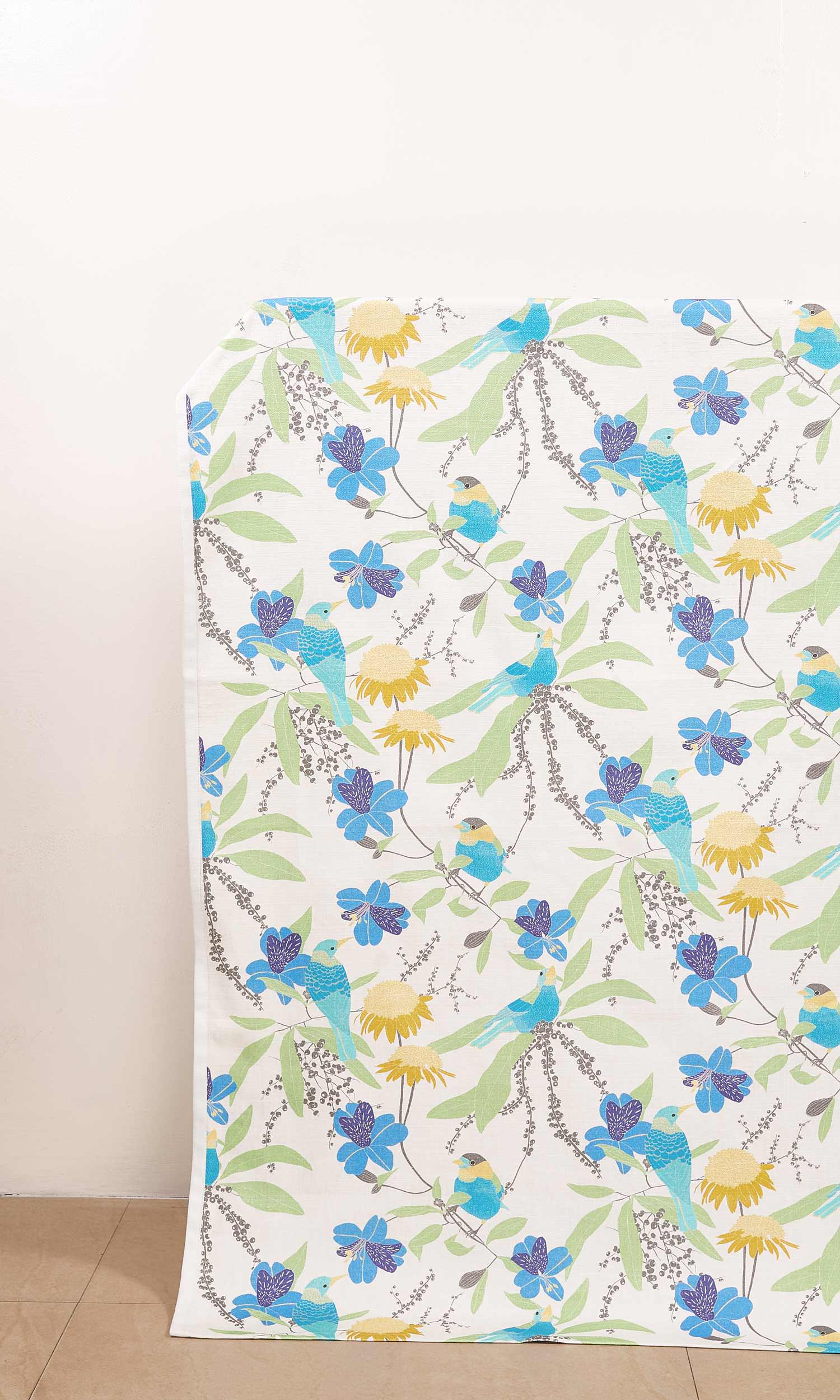 Nature Print Blinds (Blue/ Green/ Yellow) for Living, Bedroom, Kitchen, Bathroom