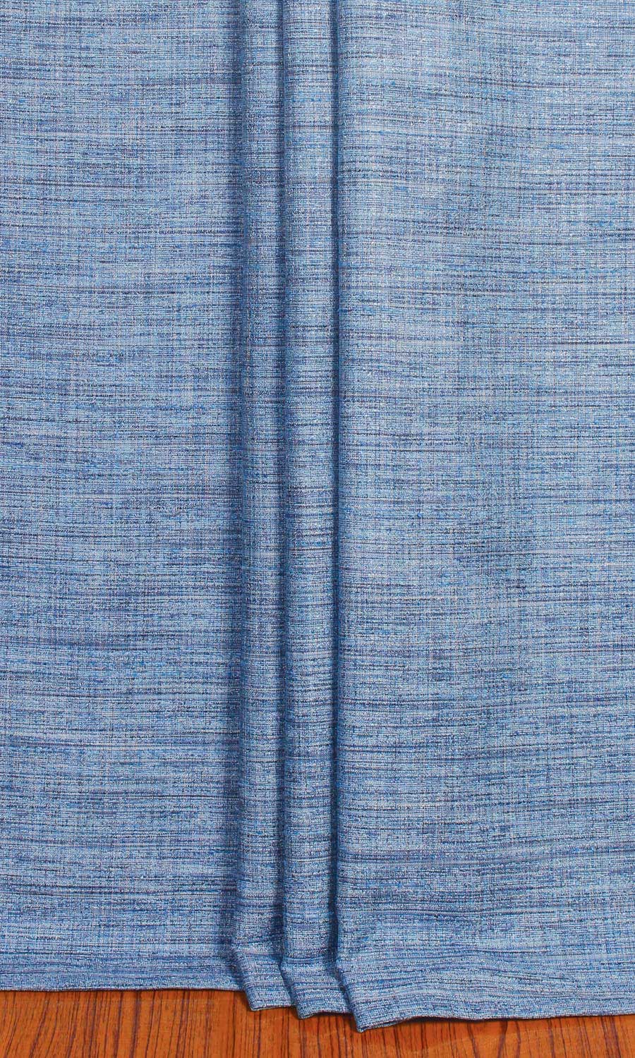 Textured Fabric Blinds (Denim Blue) for Living, Bedroom, Kitchen, Bathroom