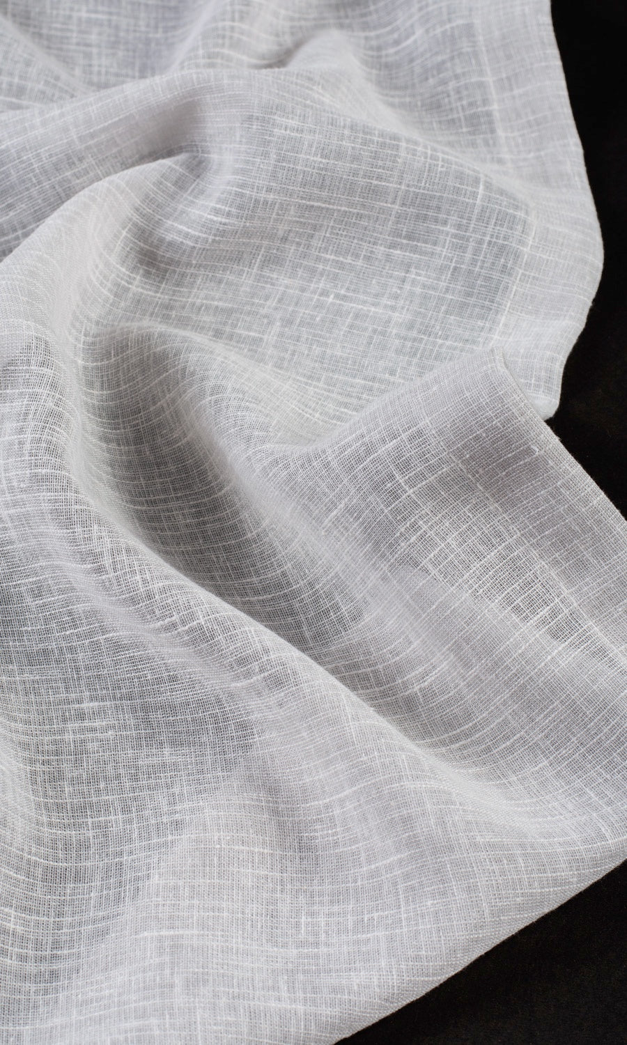 Plain Sheer Roman Blinds & Window Shades (Silvery-Gray)