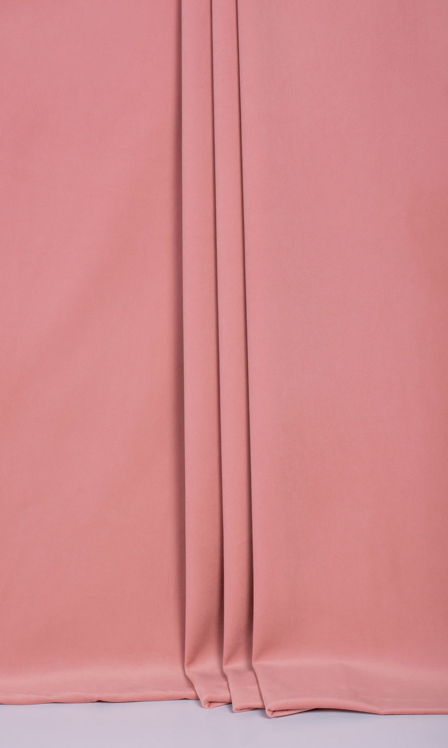 Velvet Made-to-Measure Roman Blinds (Coral Pink)