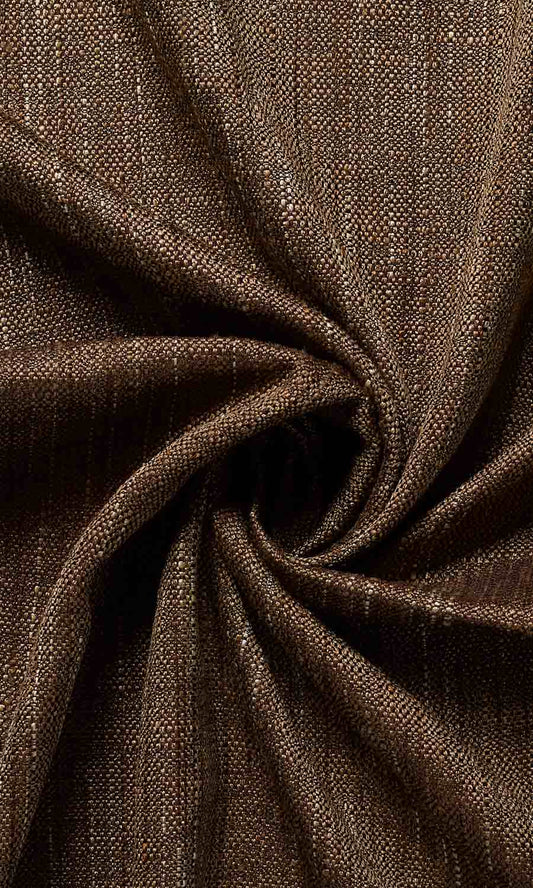 Textured Home Décor Fabric By the Metre (Brown)