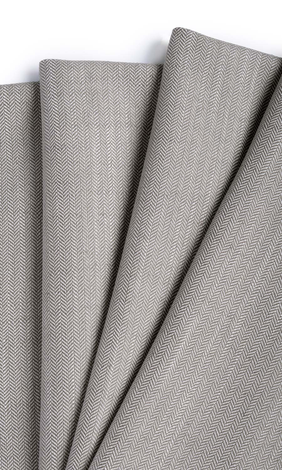 Herringbone Textured Blinds (Grey) for Living, Bedroom, Kitchen, Bathroom