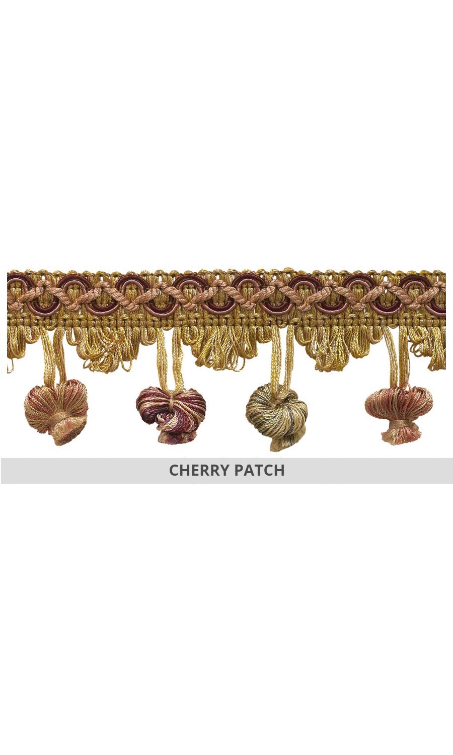 Window blinds tassel trim