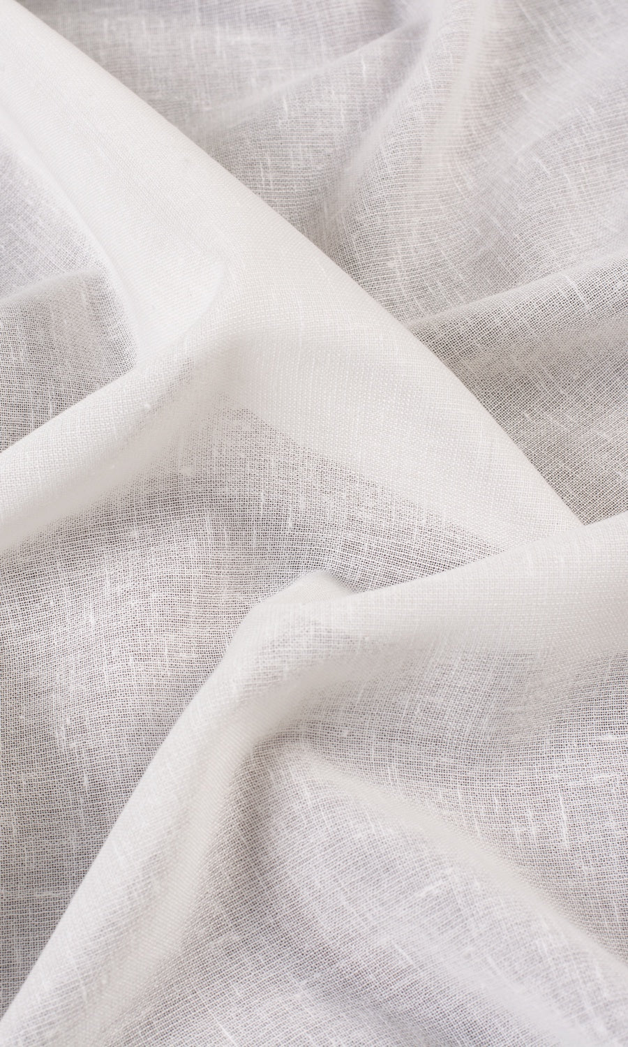 Plain Sheer Roman Shades (Cream) Extra Long Short Wide