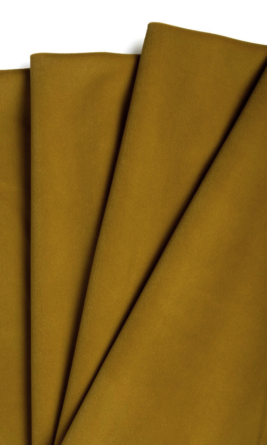 Velvet Made-to-Measure Roman Blinds (Golden Yellow)
