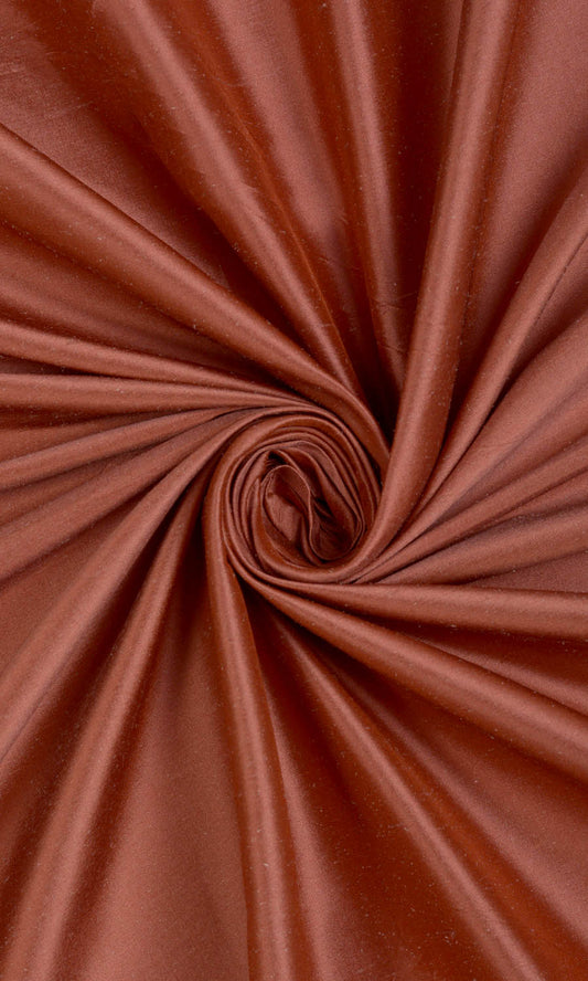 Shantung Silk Roman Blinds (Persian Red)