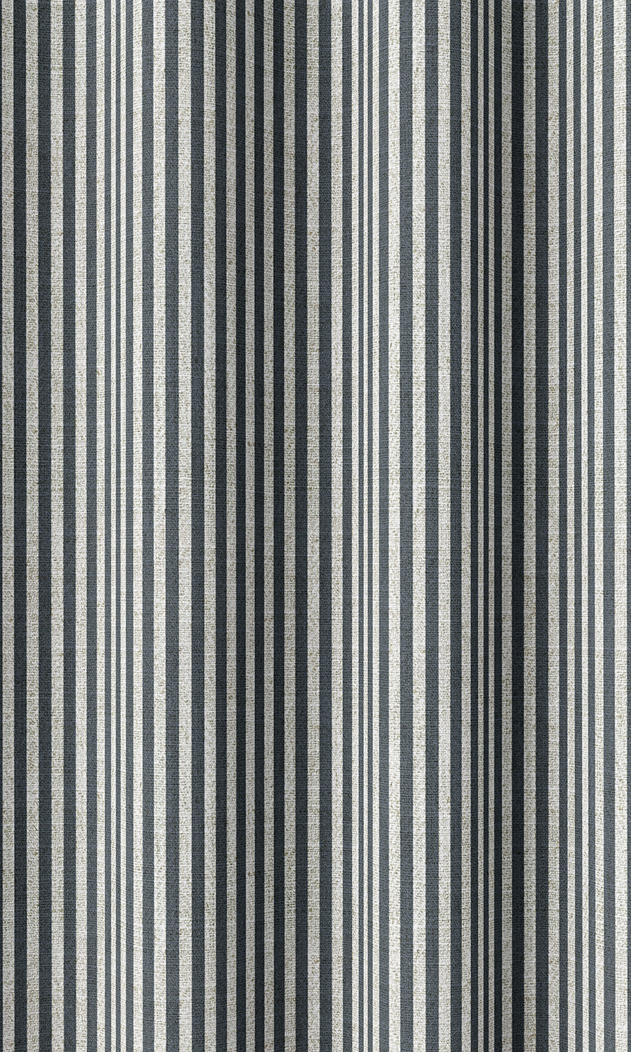 Striped Home Décor Fabric Sample (Slate Grey)