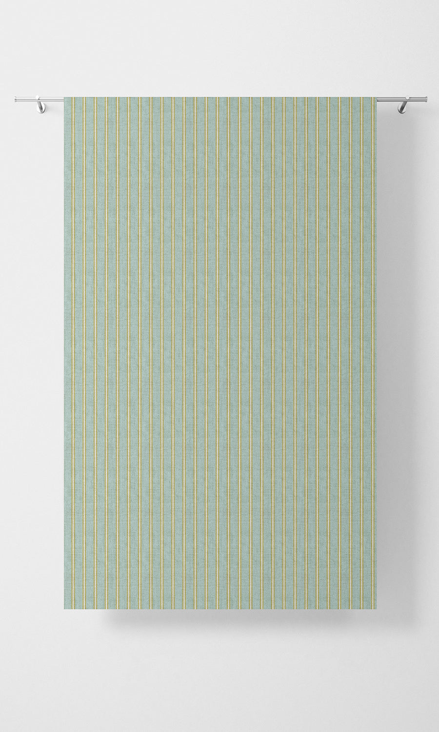 Geometric Print Free Fabric Material Sample (Turquoise Blue/ Green)