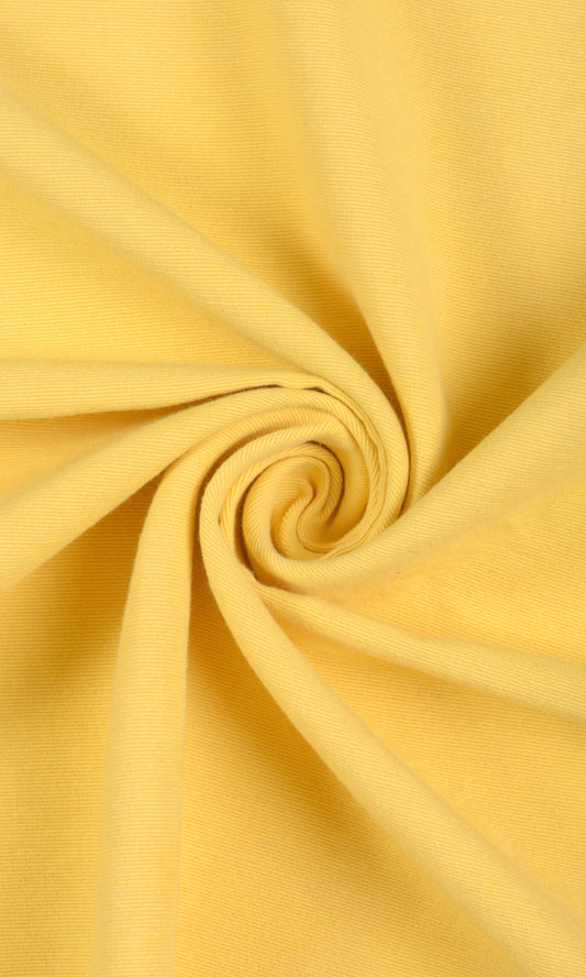 Cotton Home Décor Fabric By the Metre (Yellow)