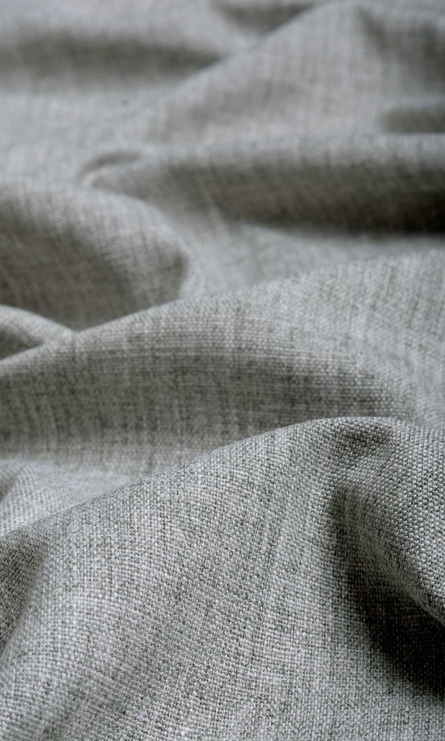 Plain Linen Texture Made-to-Measure Roman Blinds (Steel Grey)