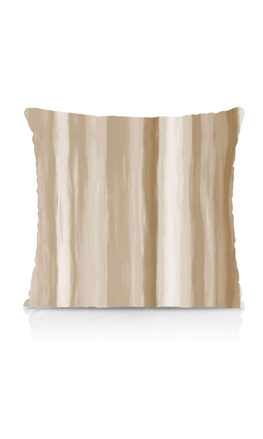 Room Darkening Striped Free Fabric Material Sample (Brown/ Beige)
