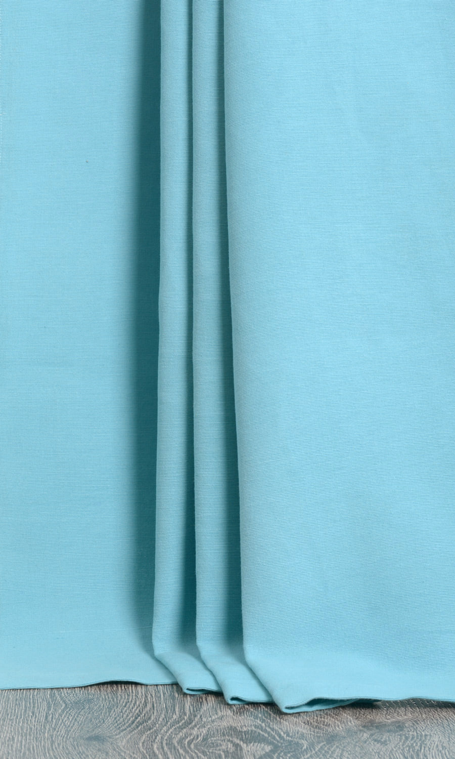 Cotton Window Treatments Fabric Sample (Blue)