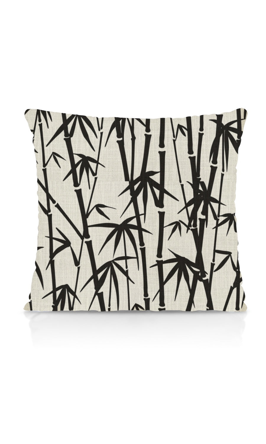 Botanical Printed Flat, Plain, Fake, Faux, European Relaxed Roman Blinds (Black/ Milky White)