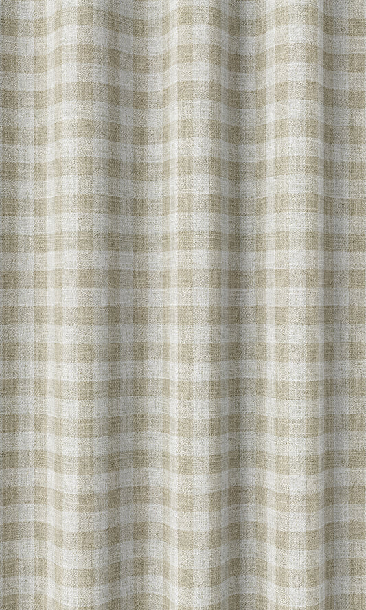 Modern Striped Home Décor Fabric By the Metre (Beige/ White)