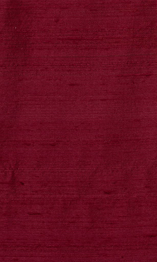 Pure Silk Home Textile Fabric Material By the Metre (Raspberry Red)