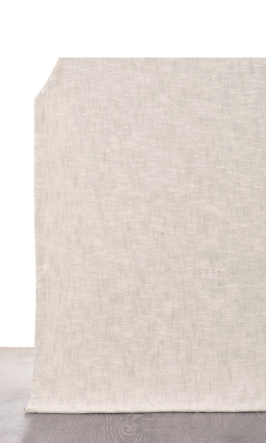 Plain Cotton Roman Blinds (Grey/ Beige) Extra Long Short Wide