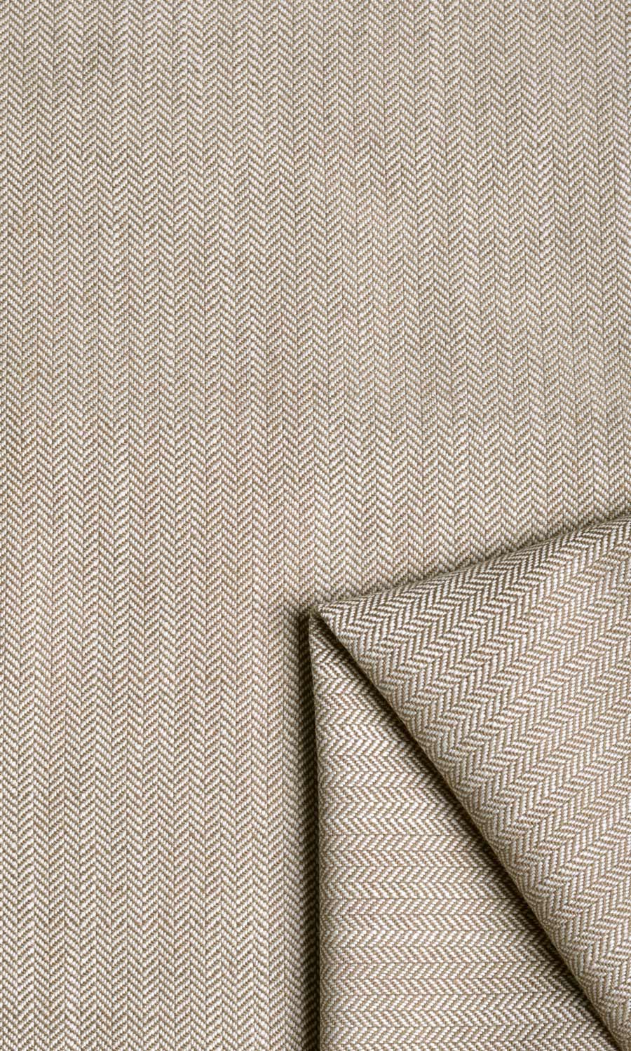 Herringbone Textured Shades (Cedar Brown) Extra Long Short Wide