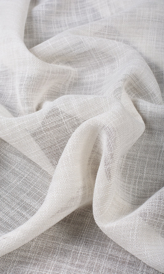 Textured Sheer Shades (Alabaster White)
