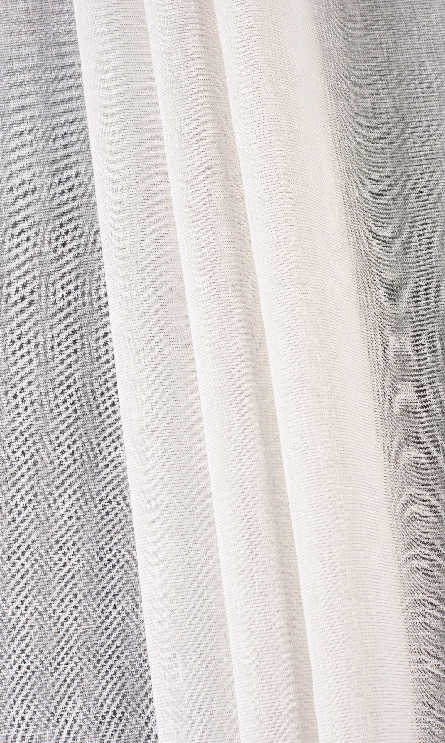 Sheer Fabric Blinds (Creamy White) Extra Long Short Wide