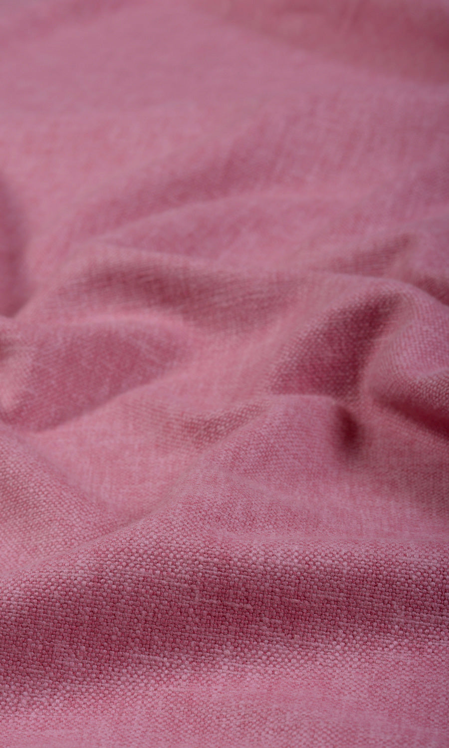 Linen-Blend Flat, Plain, Fake, Faux, European Relaxed Roman Blinds (Watermelon Pink)