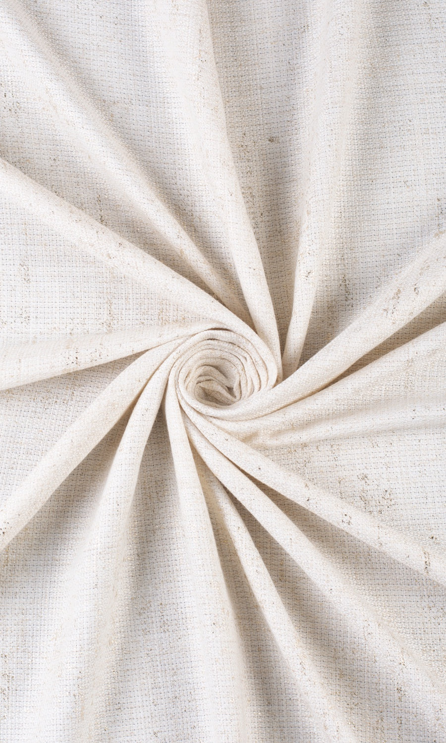 Metallic Accents Made-to-Measure Roman Blinds (Cream/ Golden)