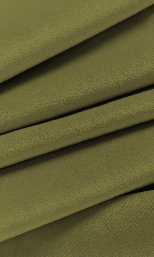 Velvet Home Décor Fabric Sample (Green)