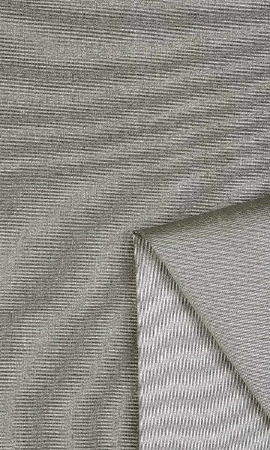 Shantung Silk Made-to-Measure Roman Blinds (Steel Grey)