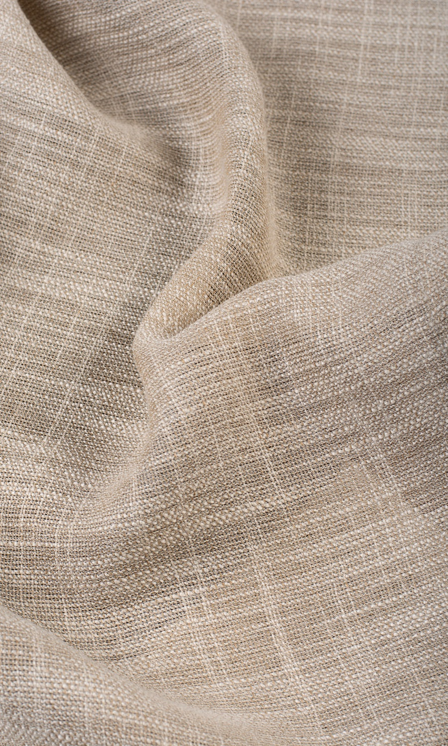 Textured Sheer Roman Blinds & Window Shades (Biscotti Beige)