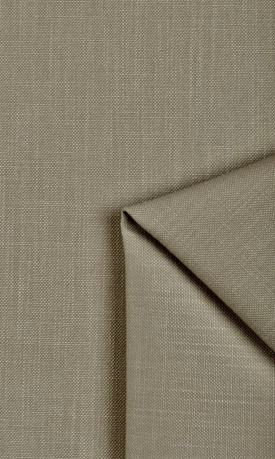 Poly-Cotton Blend Fabric Material By the Metre (Coffee Brown)