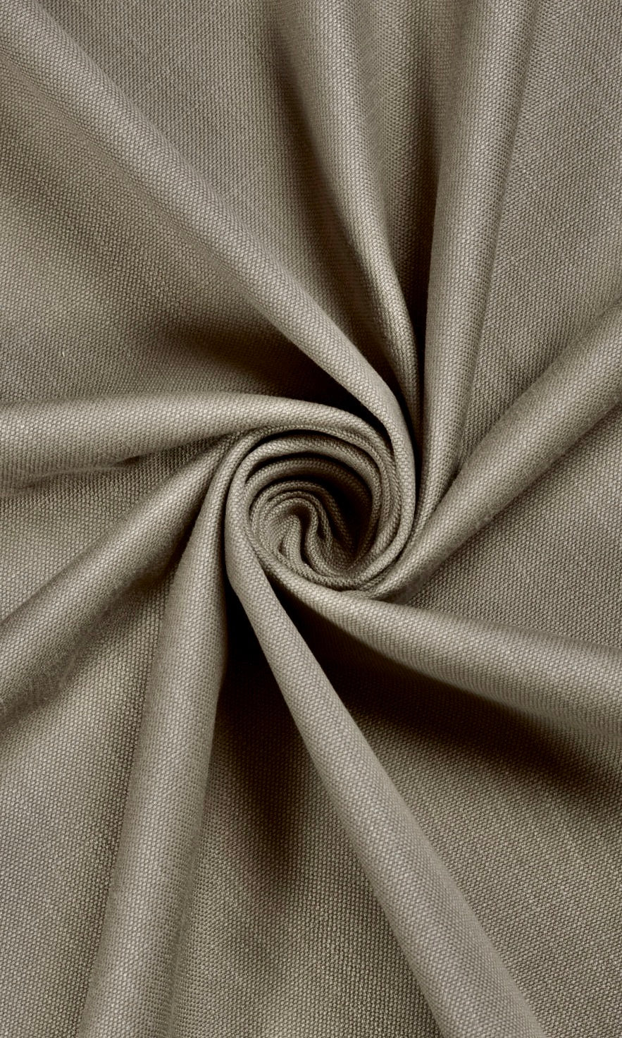 Poly-Cotton Blend Window Treatments Fabric By the Metre (Coffee Brown)