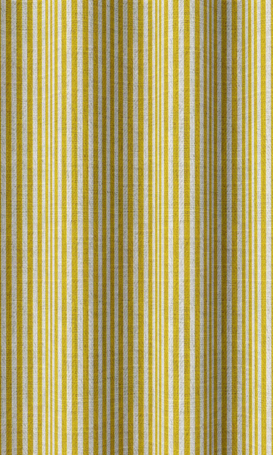 Striped Home Décor Fabric Sample (Yellow)