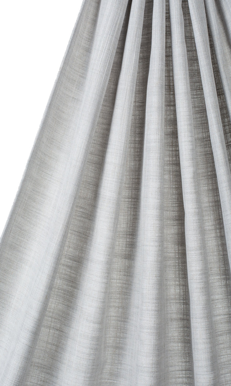 Plain Linen-Blend Flat, Plain, Fake, Faux, European Relaxed Roman Blinds (Gray)