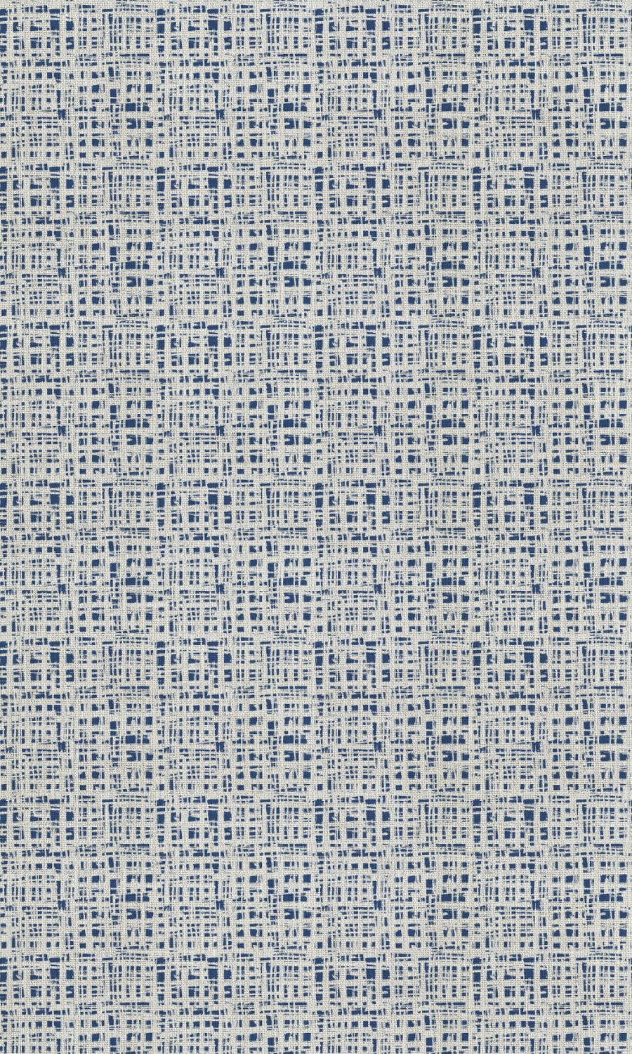 Abstract Print Shades (Eggshell White/ Blue) Extra Long Short Wide