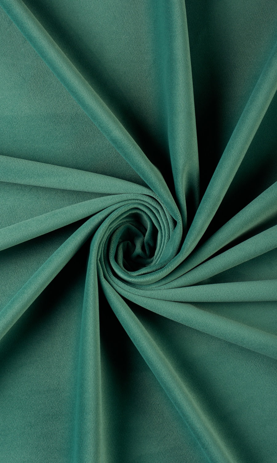 Velvet Home Décor Fabric By the Metre (Forest Green)