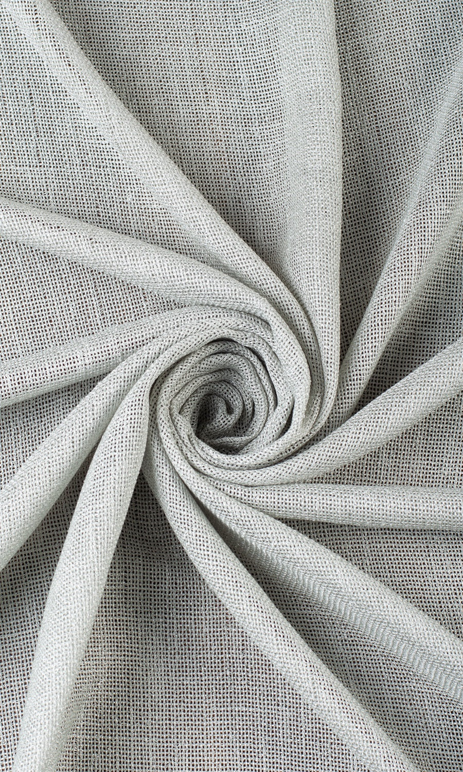 Textured Sheer Roman Shades (Pewter Gray) Extra Long Short Wide