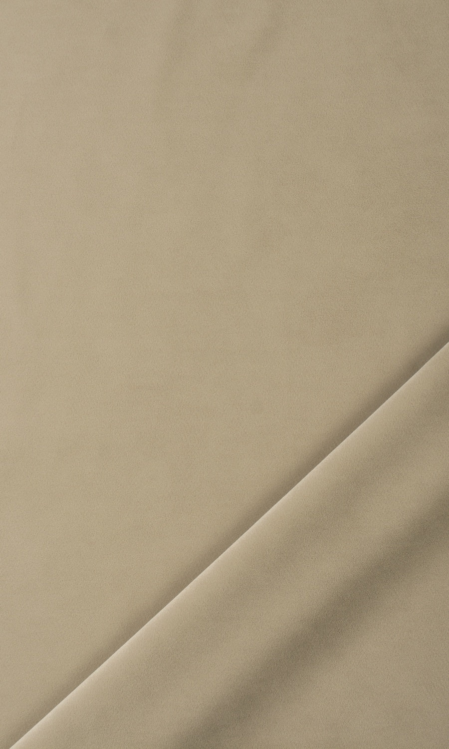 Velvet Home Textile Fabric Material Sample (Beige)
