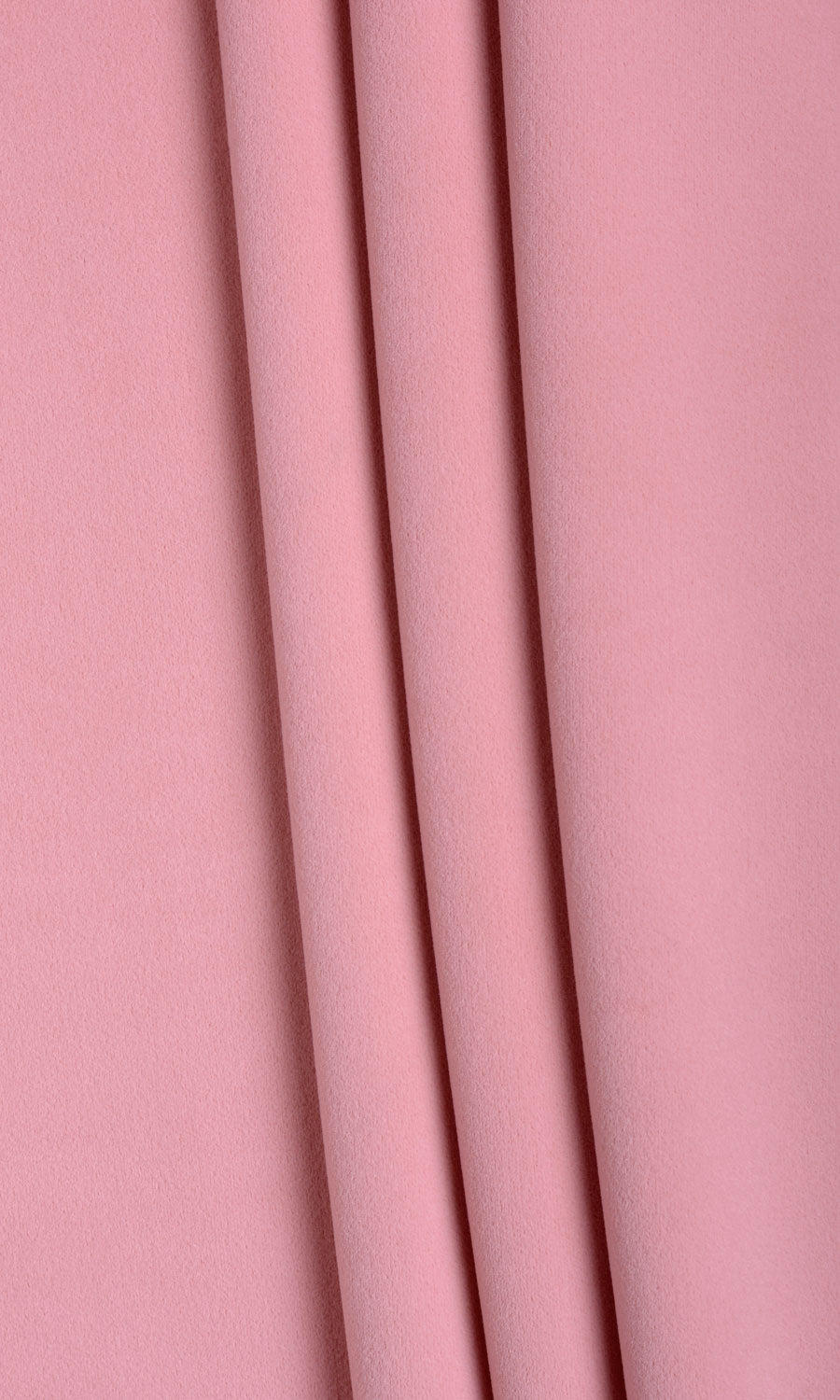 Velvet Roman Blinds (Soft Pink) Extra Long Short Wide