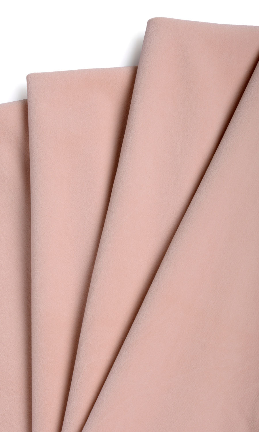 Velvet Made-to-Measure Roman Blinds (Blush Pink)