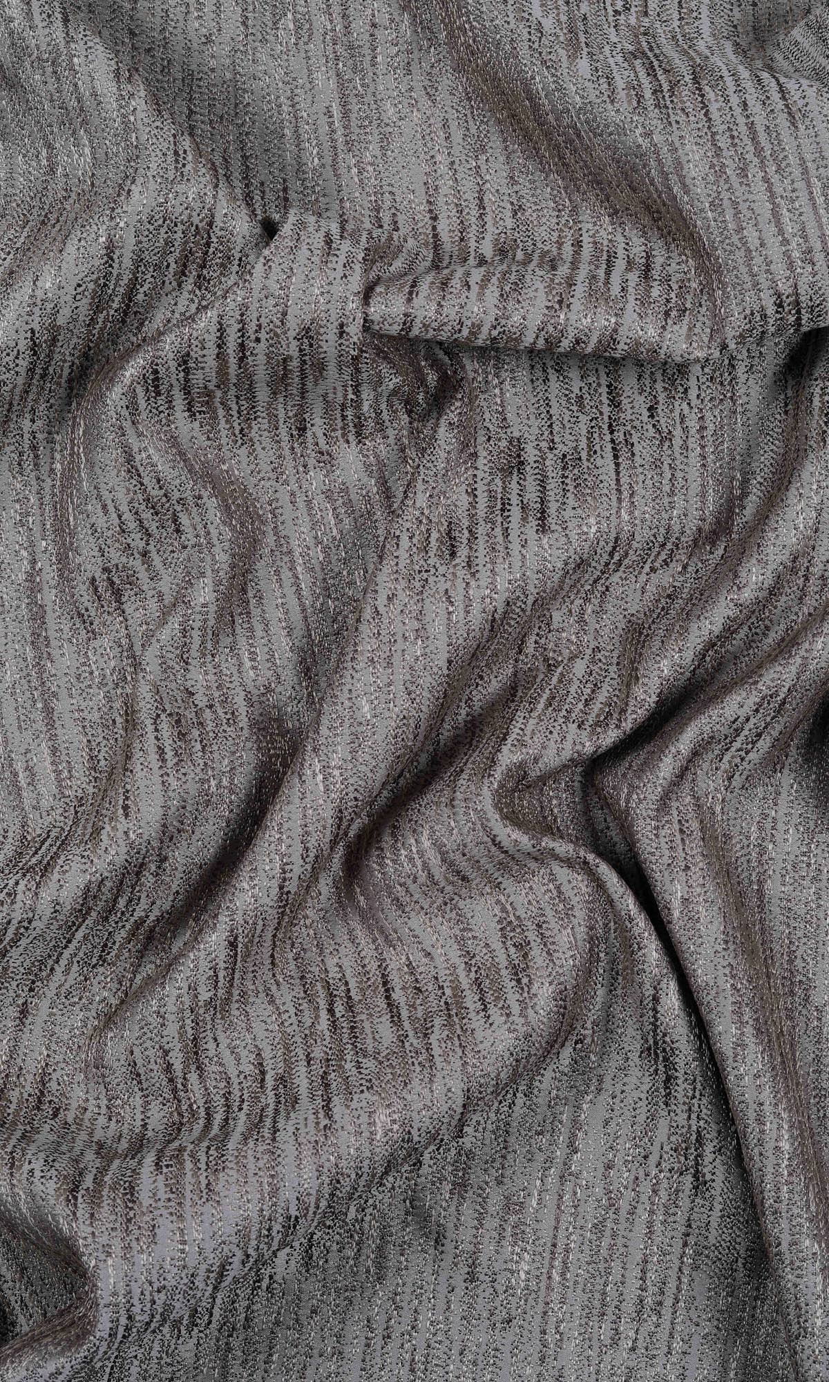 Silk-Blend Window Treatments Fabric Sample (Fog Grey)