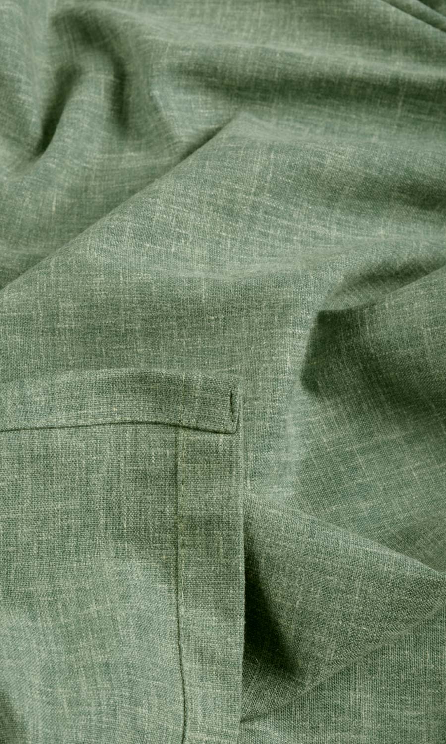 Poly-Cotton Blend Any Size Style Roman Blinds (Jade)