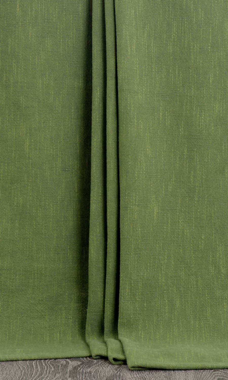 Plain Cotton Window Treatments Fabric By the Metre (Green)