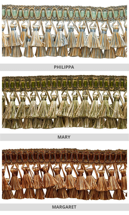Window blinds tassels and trims