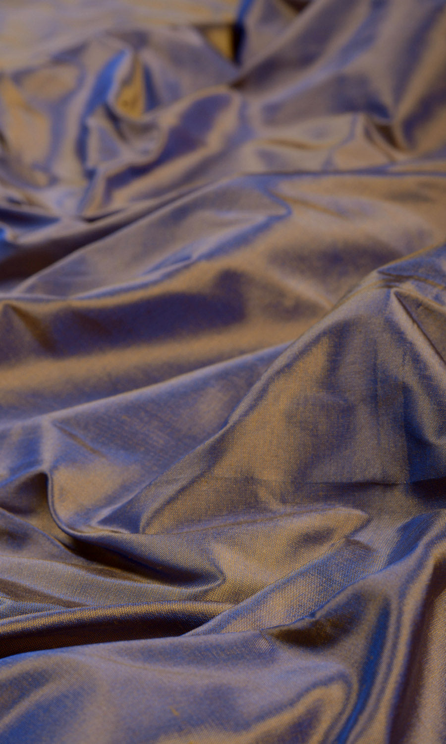 Shantung Silk Flat, Plain, Fake, Faux, European Relaxed Roman Blinds (Purple/ Gold)