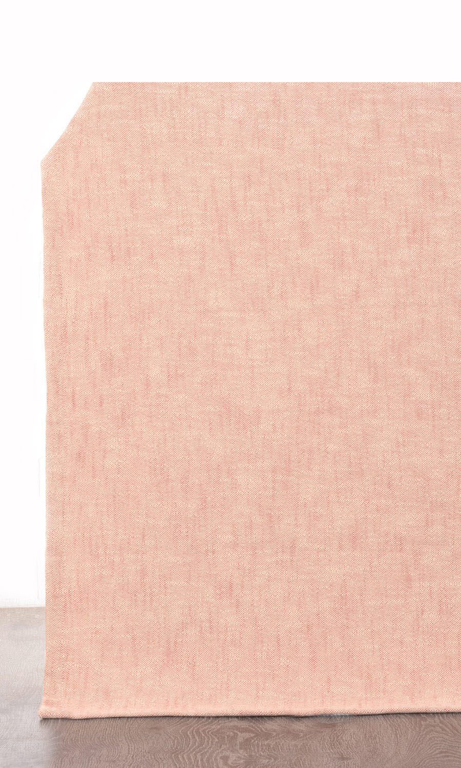 Plain Cotton Roman Blinds & Window Shades (Coral Red)