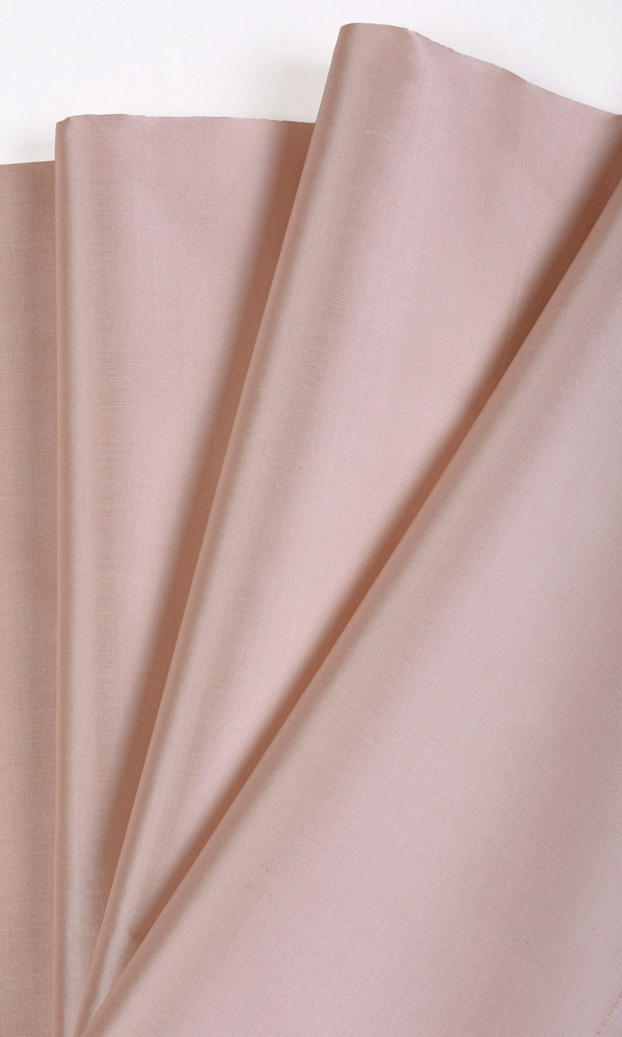 Shantung Silk Roman Shades (Blush Pink/ Peach) Extra Long Short Wide