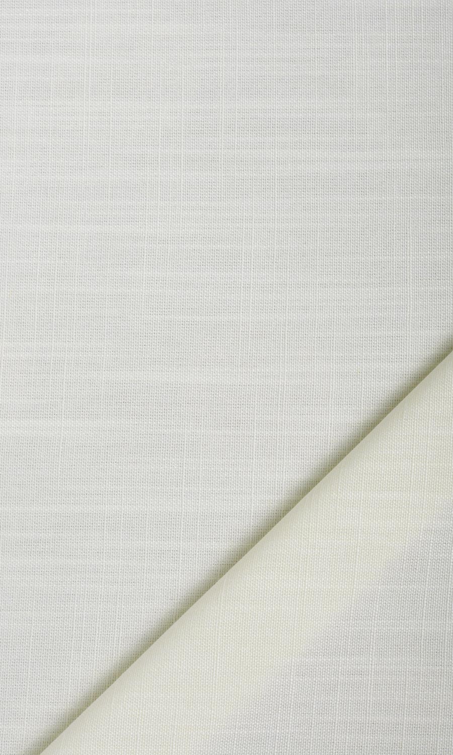 Plain Linen Texture Roman Blinds (White) Extra Long Short Wide
