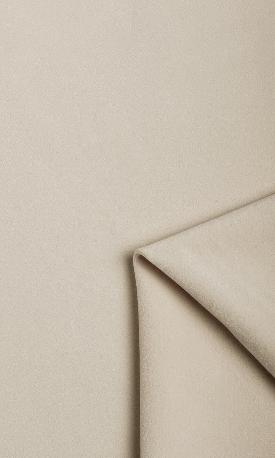 Velvet Window Treatments Fabric By the Metre (Soft Tan/ Beige)