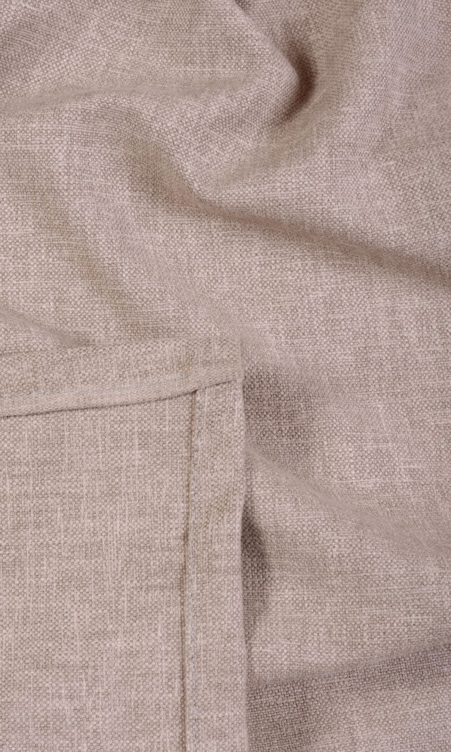 Linen Blend Fabric Material By the Metre (Pale Beige)